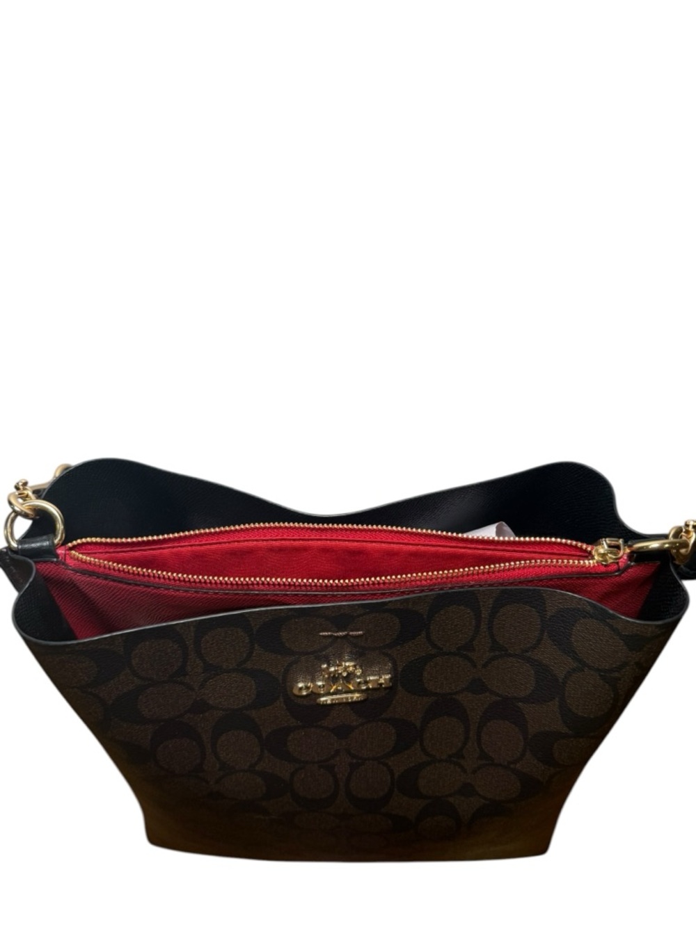 EUC Coach Mollie Bucket Bag in Signature Canvas - Picture 8 of 14